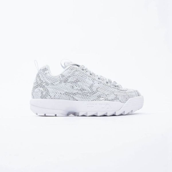 Fila Disruptor 2 Snake Women's Sneakers - White/White,NZ 62-70135